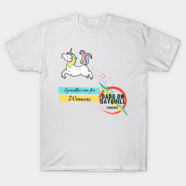 Sprinkles T-Shirt by Dads on Dayquill